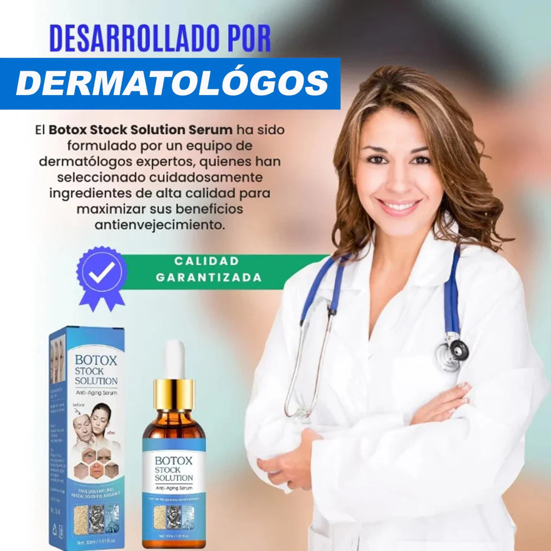 Botox Stock Solution Suero antiarrugas